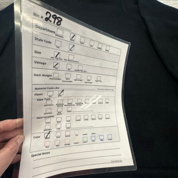 Eddie Bauer Black Kangaroo Pocket Sweater Jacket Cuffed Bottom Mens XL Australia - Picture 8 of 10